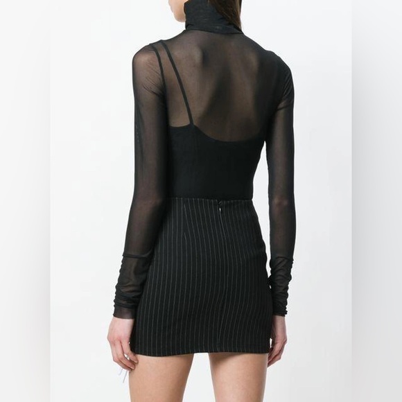 Danielle Guizio Sheer Bodysuit - Picture 2 of 3